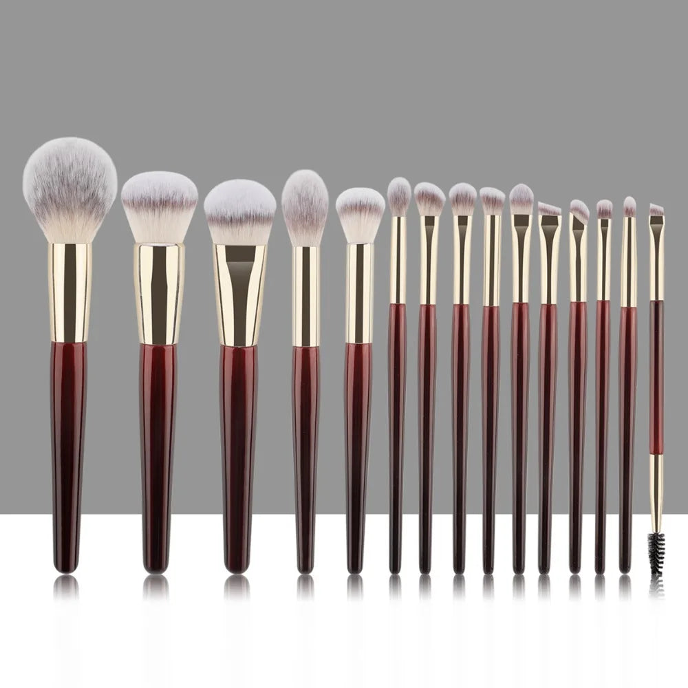 15 makeup brushes