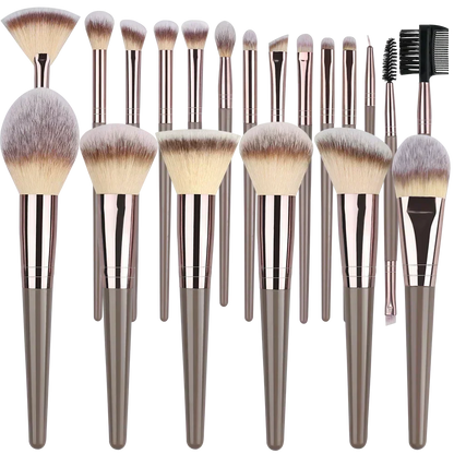 10-20PCS Makeup Brush Set Foundation Concealer Powder Eyeshadow Blush Brush Kabuki Blending Cosmetic Beauty Tool for Face